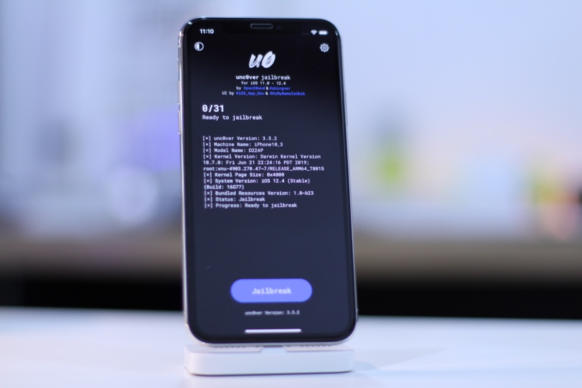 jailbreak iOS-12.4 unc0ver