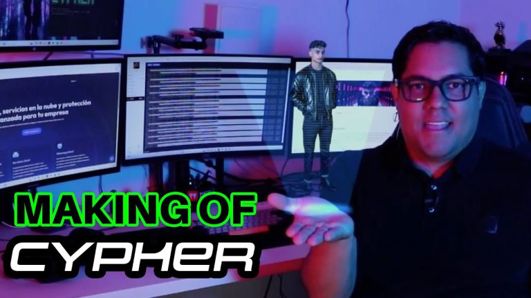 Making Of CYPHER404 + Primer Minuto del Episodio 1 | La primera serie de hackers hecha con IA
